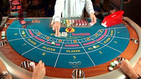 правила игры баккара в казино видео